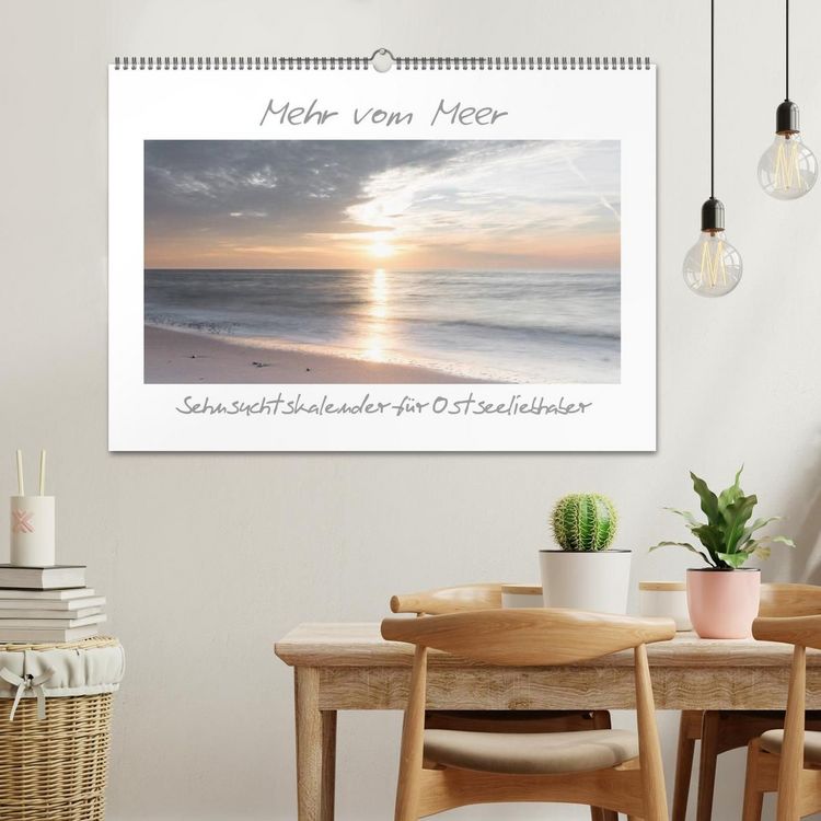 Produktbild: Mehr vom Meer: Sehnsuchtskalender f&uuml;r Ostseeliebhaber (Wandkalender 2027 DIN A2 quer), CALVENDO Monatskalender