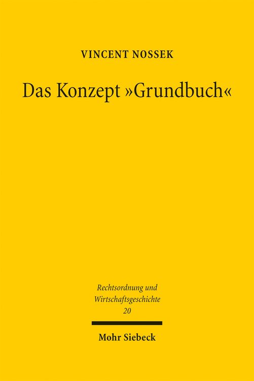 Produktbild: Das Konzept "Grundbuch"