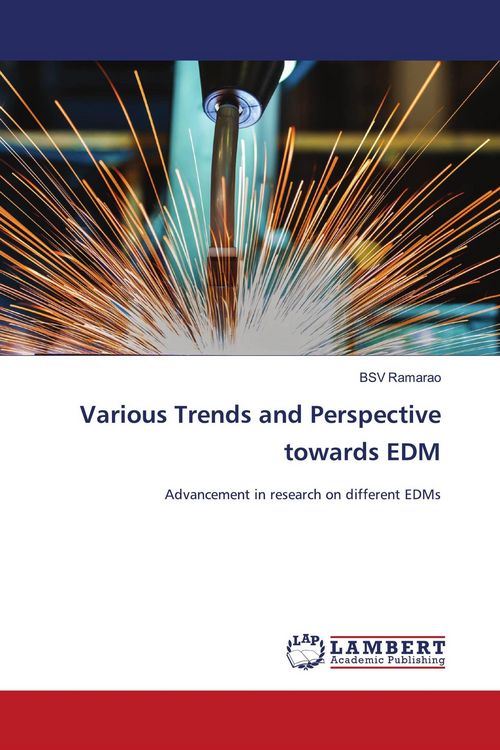 Produktbild: Various Trends and Perspective towards EDM