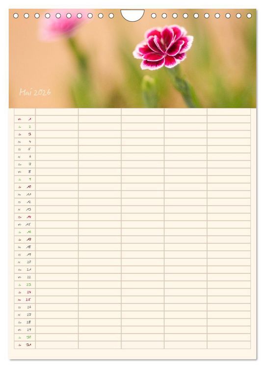 Produktbild: Mit Blick in den Garten (Wandkalender 2026 DIN A4 hoch), CALVENDO Monatskalender