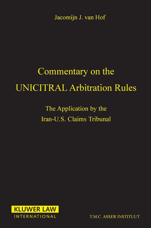 Produktbild: Commentary on the UNCITRAL Arbitration Rules