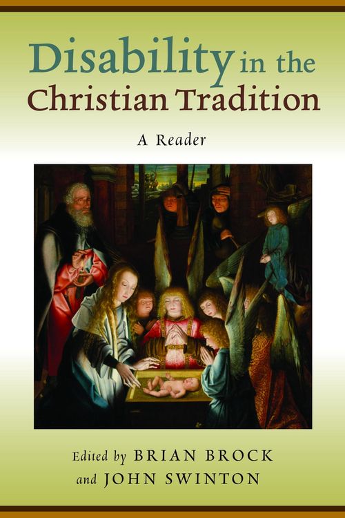 Produktbild: Disability in the Christian Tradition