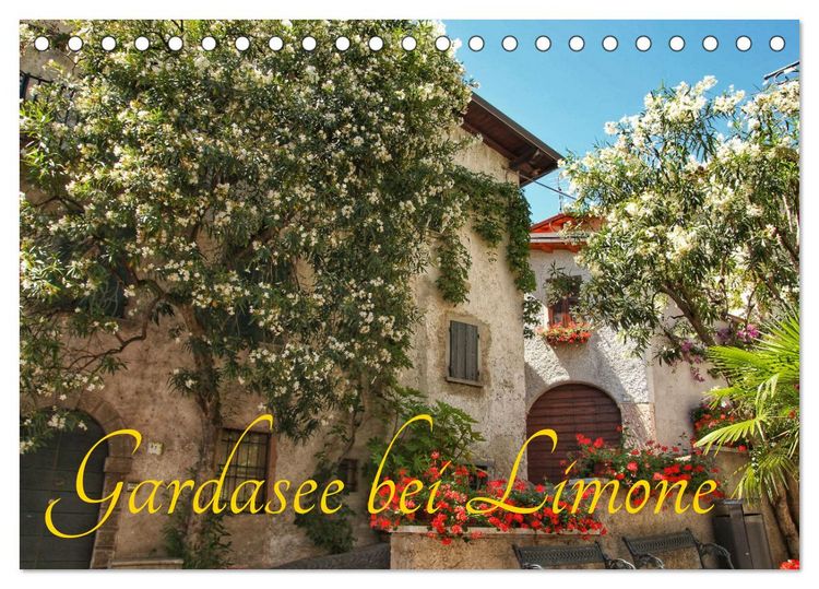 Produktbild: Gardasee bei Limone (Tischkalender 2026 DIN A5 quer), CALVENDO Monatskalender