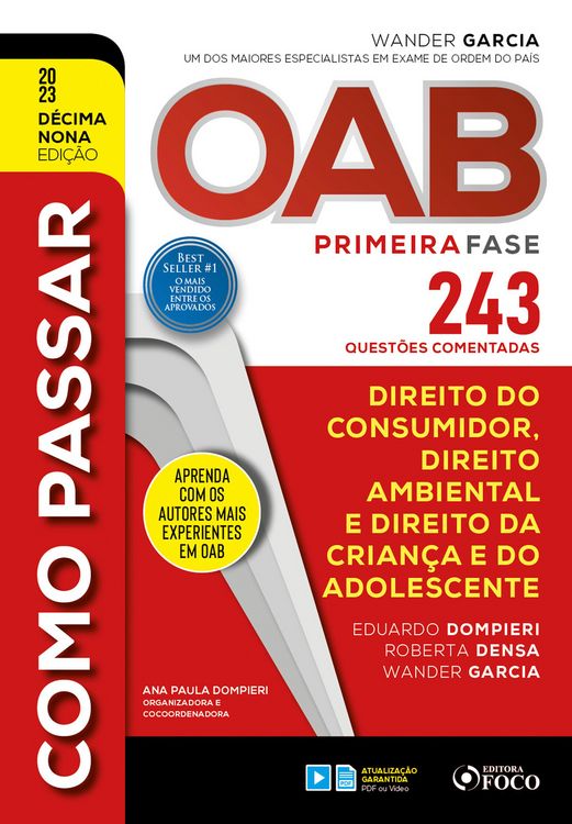 Produktbild: Como passar OAB - Direito Consumidor, Ambiental e ECA