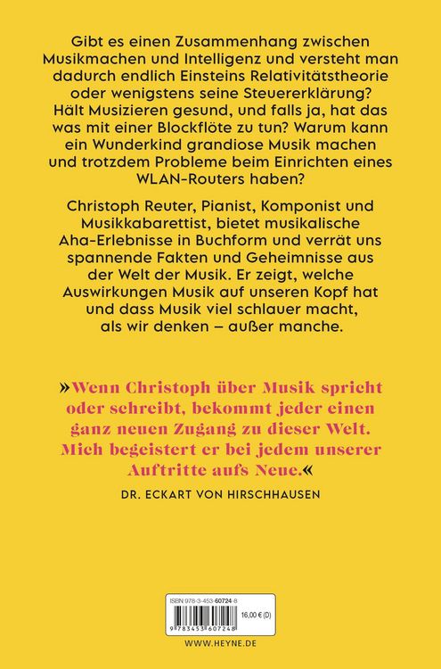Produktbild: Musik macht schlau &ndash; au&szlig;er manche