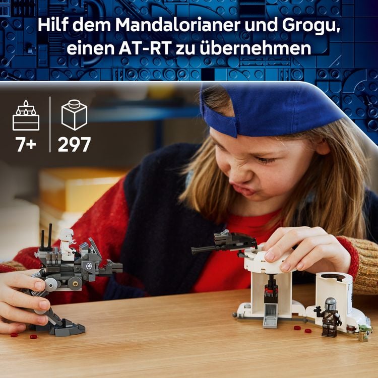 Produktbild: LEGO Star Wars 75444 Angriff des AT-RT, Modellbau f&uuml;r Kinder