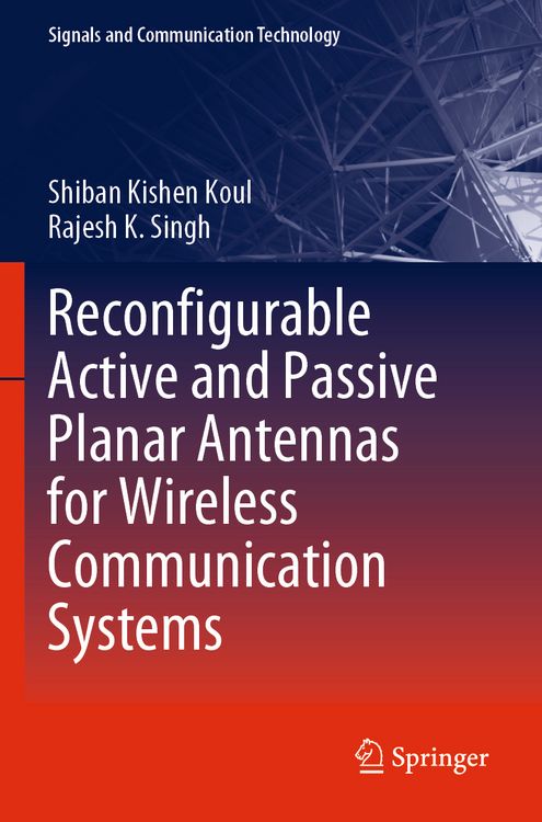 Produktbild: Reconfigurable Active and Passive Planar Antennas for Wireless Communication Systems