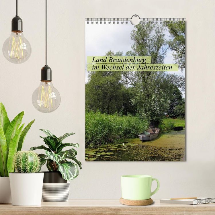 Produktbild: Land Brandenburg im Wechsel der Jahreszeiten (Wandkalender 2027 DIN A4 hoch), CALVENDO Monatskalender