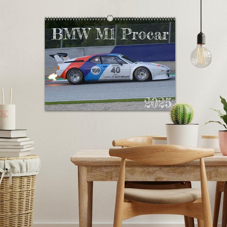 Produktbild: BMW M1 Procar (Wandkalender 2025 DIN A3 quer), CALVENDO Monatskalender