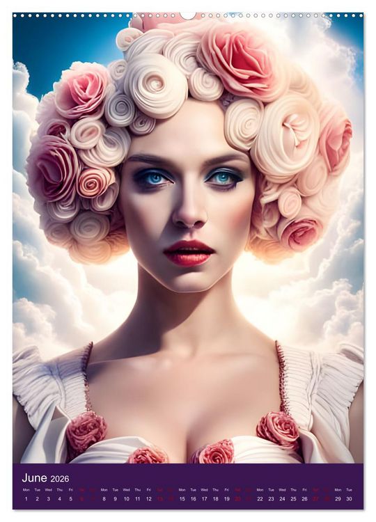 Produktbild: Fantasy Dreams (Wall Calendar 2026 DIN A2 portrait), CALVENDO 12 Month Wall Calendar