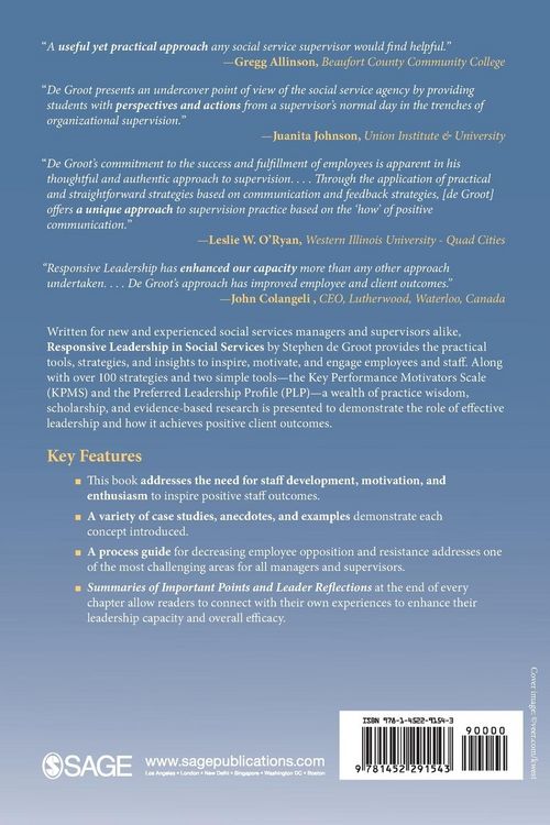 Produktbild: Responsive Leadership in Social Services