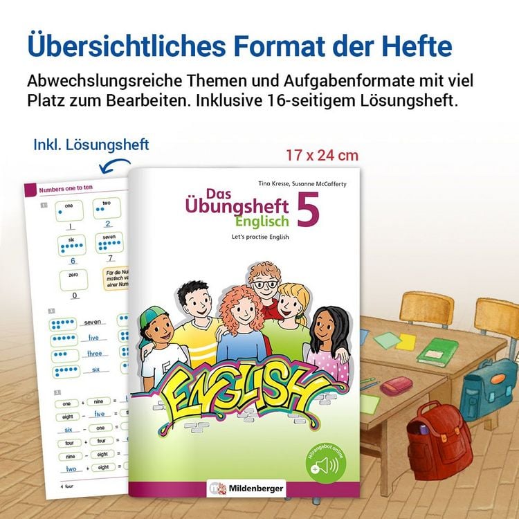 Produktbild: Das &Uuml;bungsheft Englisch 5