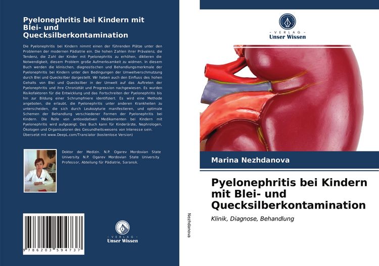Produktbild: Pyelonephritis bei Kindern mit Blei- und Quecksilberkontamination