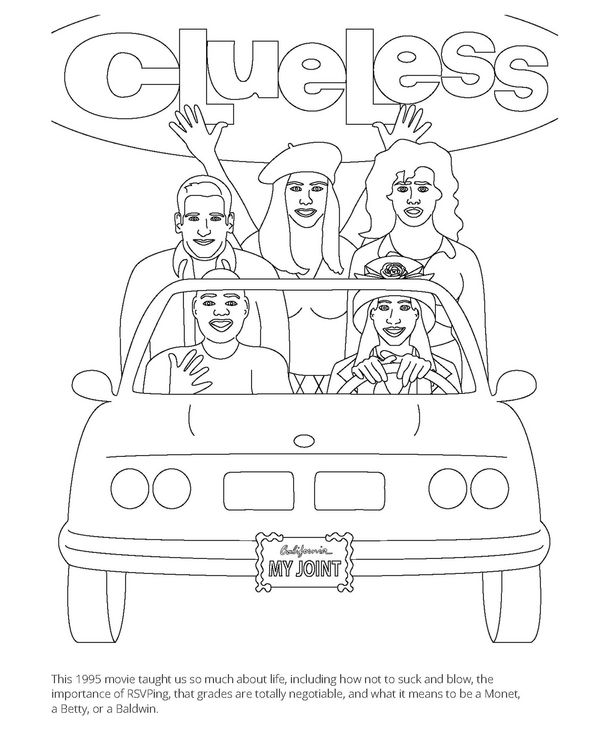 Produktbild: The 1990s Coloring Book