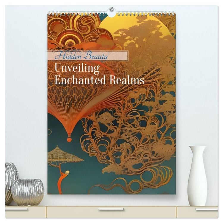 Produktbild: Hidden Beauty (High Quality Premium Wall Calendar 2026 DIN A2 portrait),CALVENDO 12 Month Wall Calendar