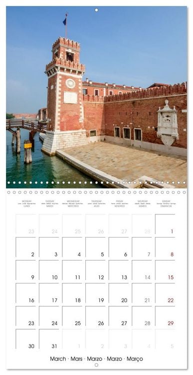 Produktbild: Fascination VENICE (Wall Calendar 2026 12 &times; 12 Inch) CALVENDO 12 Month Wall Calendar