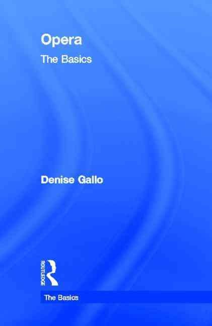 Produktbild: Gallo, D: Opera: The Basics