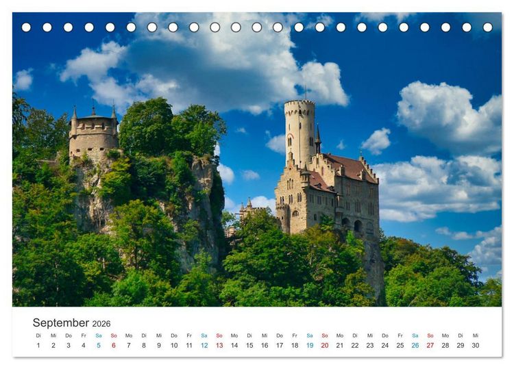 Produktbild: Rund um N&uuml;rtingen (Tischkalender 2026 DIN A5 quer), CALVENDO Monatskalender