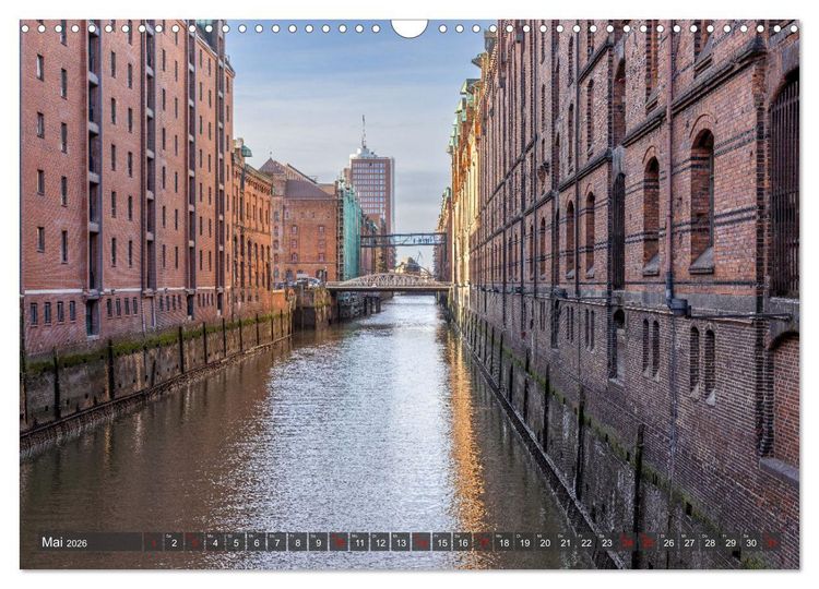 Produktbild: Hamburg - Die Weltstadt an der Waterkant (Wandkalender 2026 DIN A3 quer), CALVENDO Monatskalender