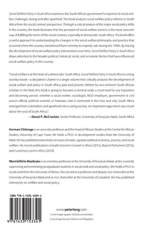 Produktbild: Social Welfare Policy in South Africa