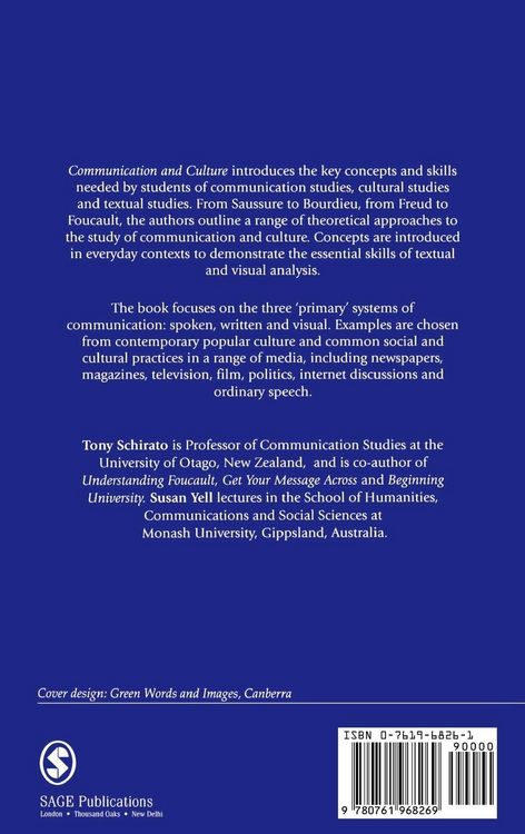 Produktbild: Communication and Culture