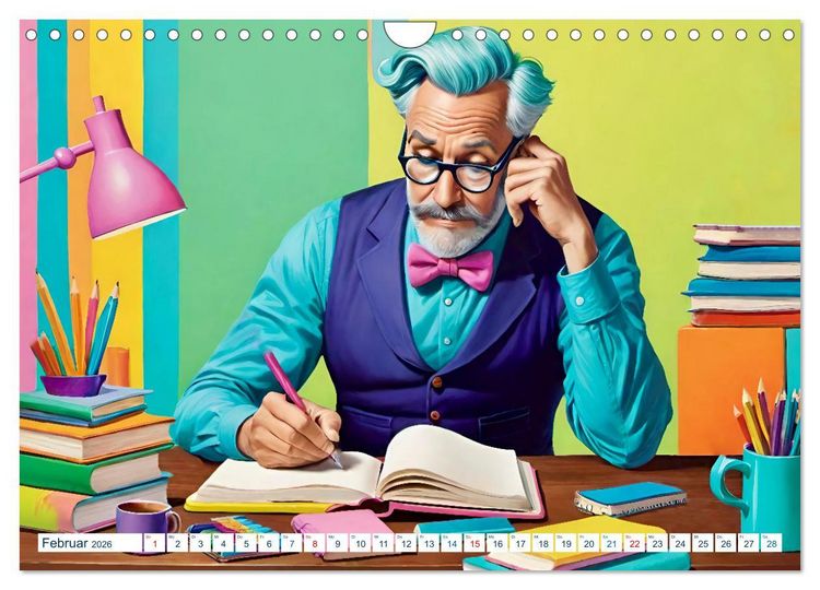 Produktbild: Mentale Gesundheit (Wandkalender 2026 DIN A4 quer), CALVENDO Monatskalender