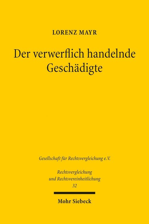 Produktbild: Der verwerflich handelnde Gesch&auml;digte