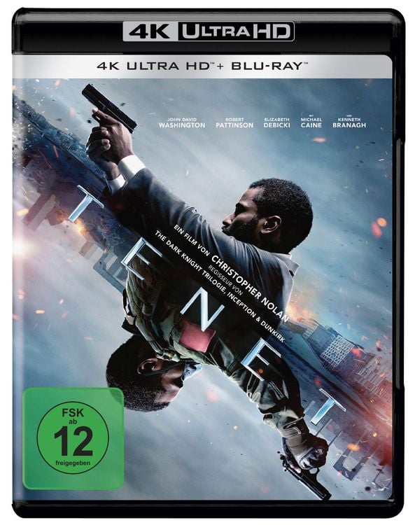 Produktbild: Tenet (4K Ultra HD) (+ Blu-ray 2D) (+ Bonus-Blu-ray)