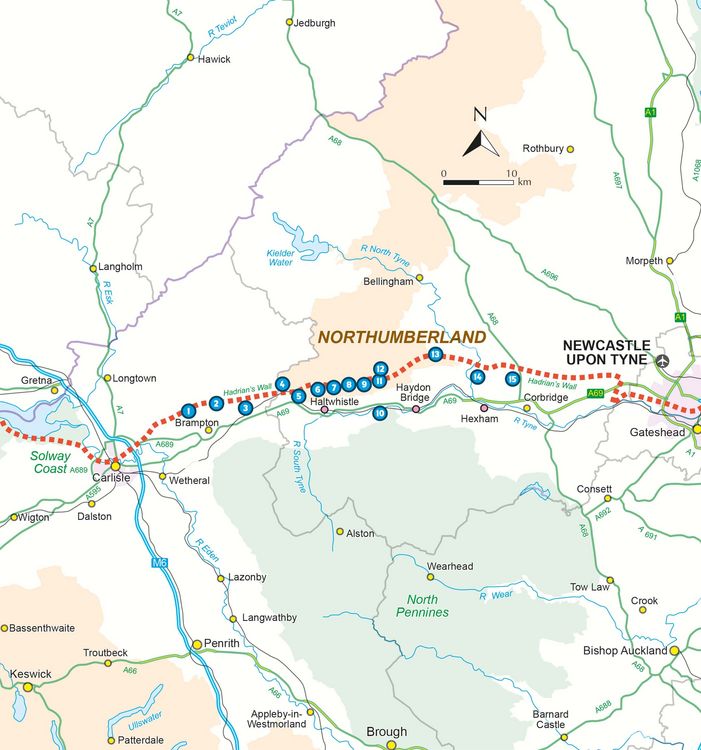 Produktbild: Short Walks Hadrian's Wall