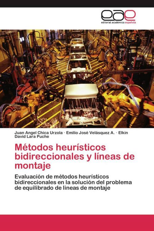 Produktbild: M&eacute;todos heur&iacute;sticos bidireccionales y l&iacute;neas de montaje