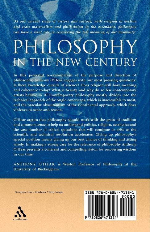 Produktbild: Philosophy in the New Century (Continuum Compact)