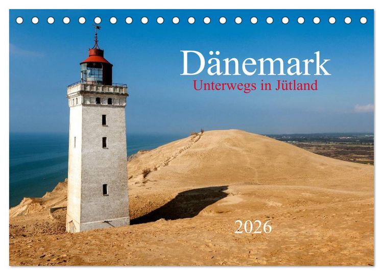 Produktbild: D&auml;nemark &ndash; Unterwegs in J&uuml;tland 2026 (Tischkalender 2026 DIN A5 quer), CALVENDO Monatskalender