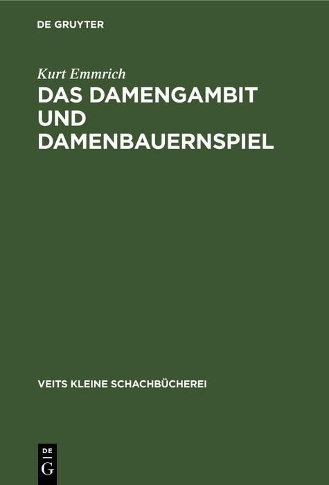 Produktbild: Das Damengambit und Damenbauernspiel