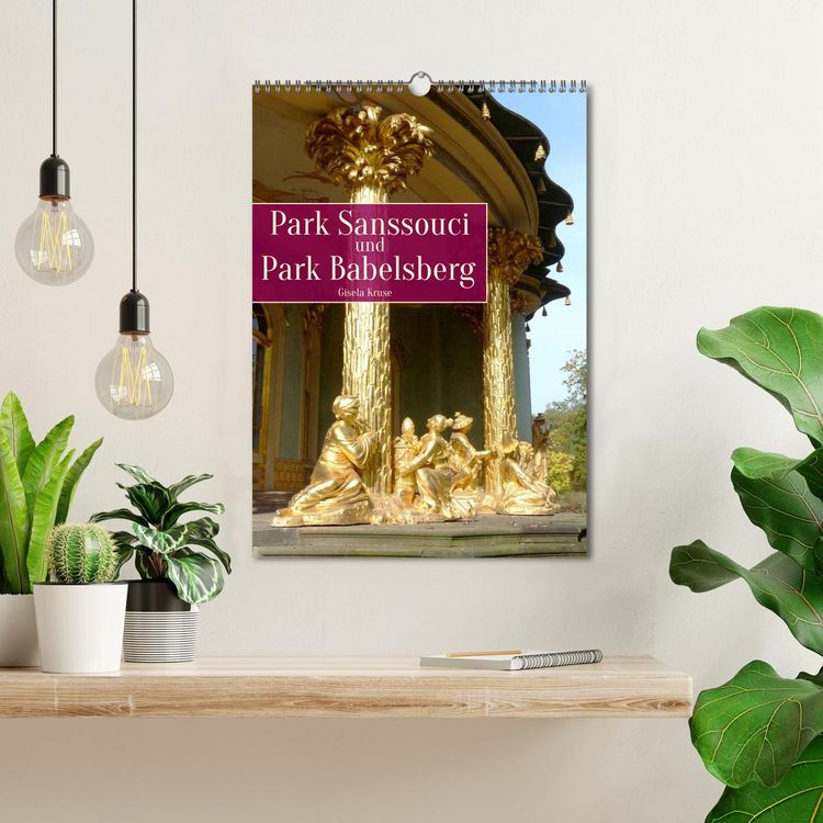 Produktbild: Park Sanssouci und Park Babelsberg (Wandkalender 2026 DIN A3 hoch), CALVENDO Monatskalender