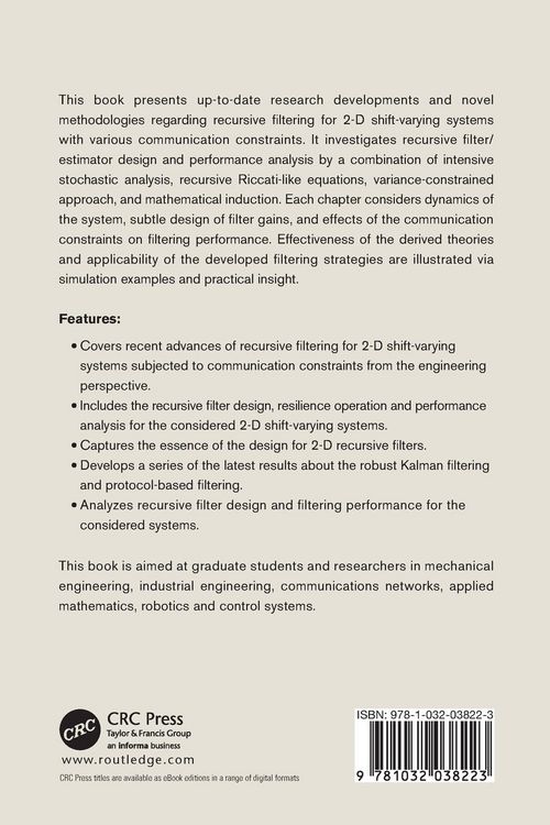 Produktbild: Recursive Filtering for 2-D Shift-Varying Systems with Communication Constraints