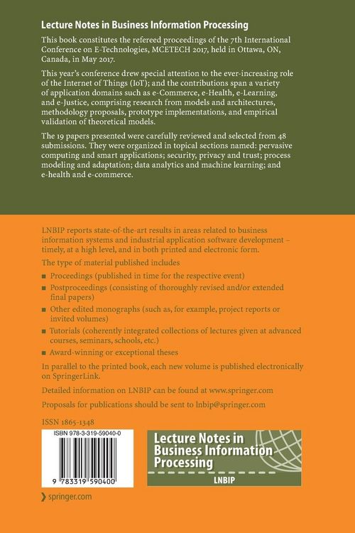 Produktbild: E-Technologies: Embracing the Internet of Things