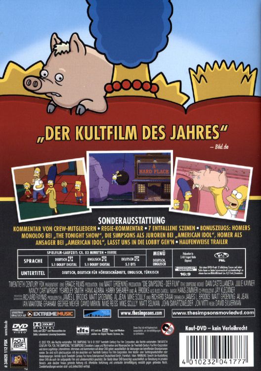 Produktbild: Die Simpsons - Der Film