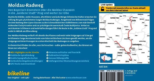 Produktbild: Moldau-Radweg