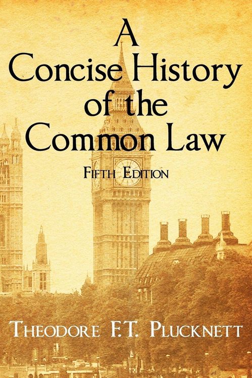 Produktbild: A Concise History of the Common Law. Fifth Edition.