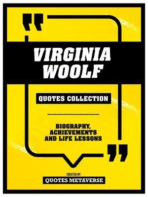 Produktbild: Virginia Woolf - Quotes Collection