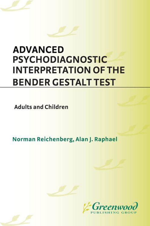Produktbild: Advanced Psychodiagnostic Interpretation of the Bender Gestalt Test