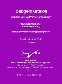 Produktbild: Original-Bu&szlig;geldkatalog der Polizei