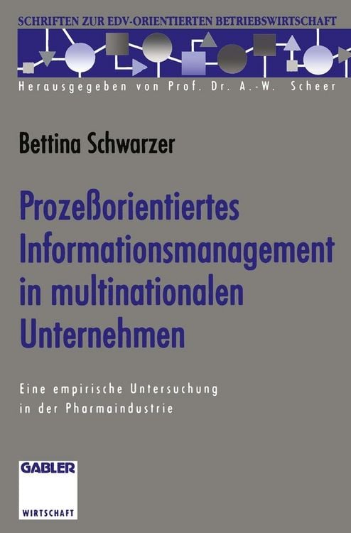 Produktbild: Prozeßorientiertes Informationsmanagement in multinationalen Unternehmen