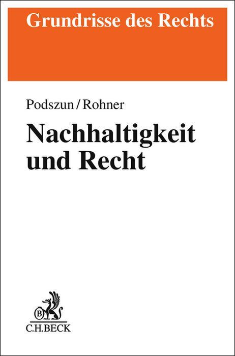 Produktbild: Nachhaltigkeit und Recht