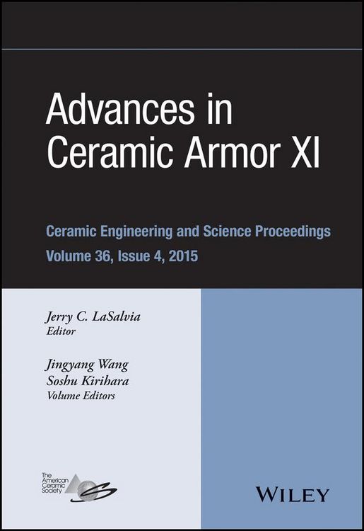 Produktbild: Advances in Ceramic Armor XI, Volume 36, Issue 4