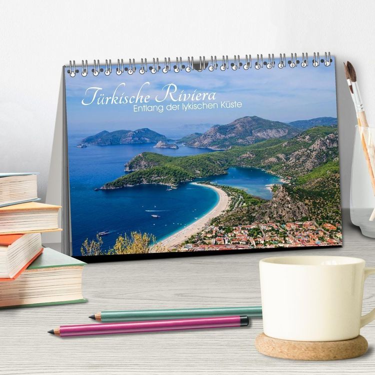 Produktbild: T&uuml;rkische Riviera - Entlang der lykischen K&uuml;ste (Tischkalender 2027 DIN A5 quer), CALVENDO Monatskalender