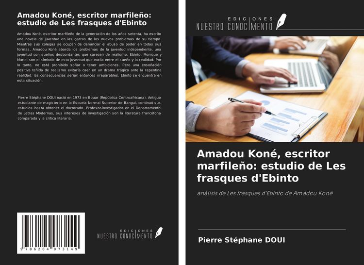 Produktbild: Amadou Kon&eacute;, escritor marfile&ntilde;o: estudio de Les frasques d'Ebinto