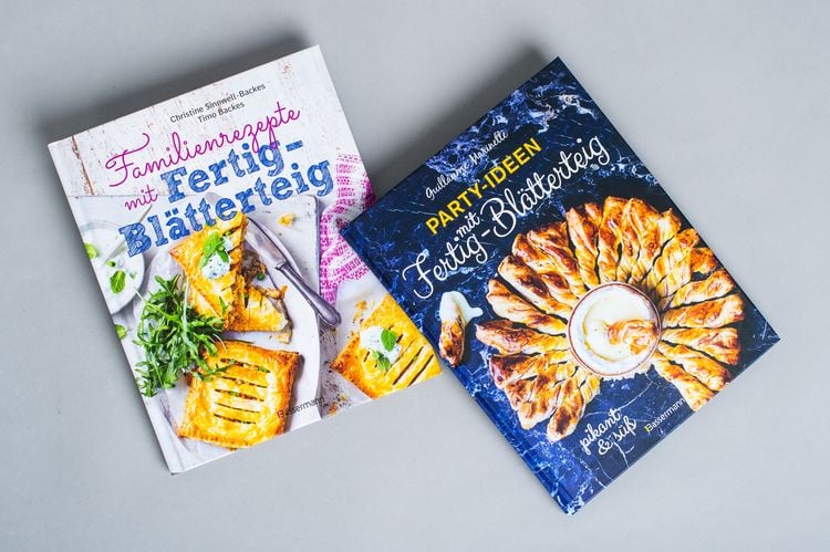 Produktbild: Familienrezepte mit Fertig-Blätterteig: schnell, gesund und lecker. Das Kochbuch mit Rezepten für Große und Kleine. Gut kochen für die ganze Familie