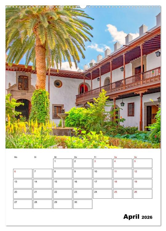 Produktbild: Las Palmas - ein traumhaftes Reiseziel (Wandkalender 2026 DIN A2 hoch), CALVENDO Monatskalender