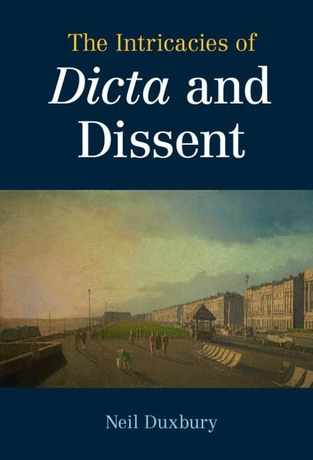 Produktbild: Intricacies of Dicta and Dissent
